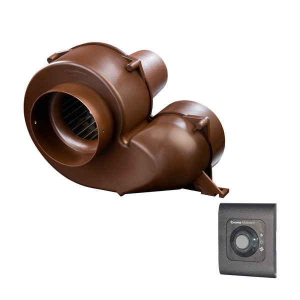 Truma Multivent Warmluftgebläse 12V, Bedienteil schwarz (731031