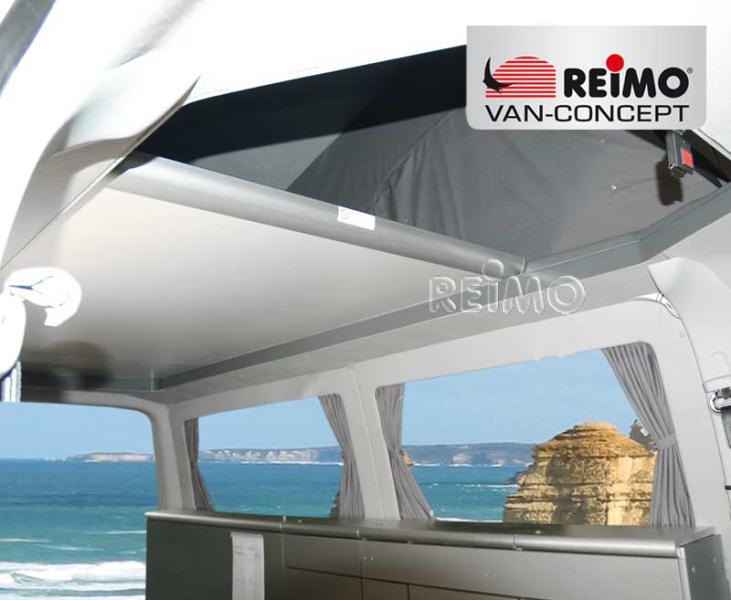 VW T6, VW T5 pop top bed EasyFit SWB front pop up, light grey