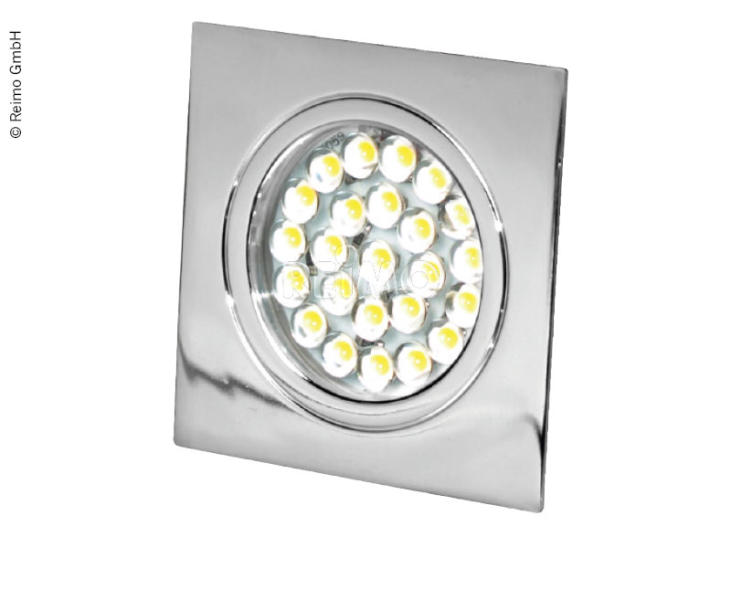LED Spot 12V, 1,6W, 24LED, chrom (83159)