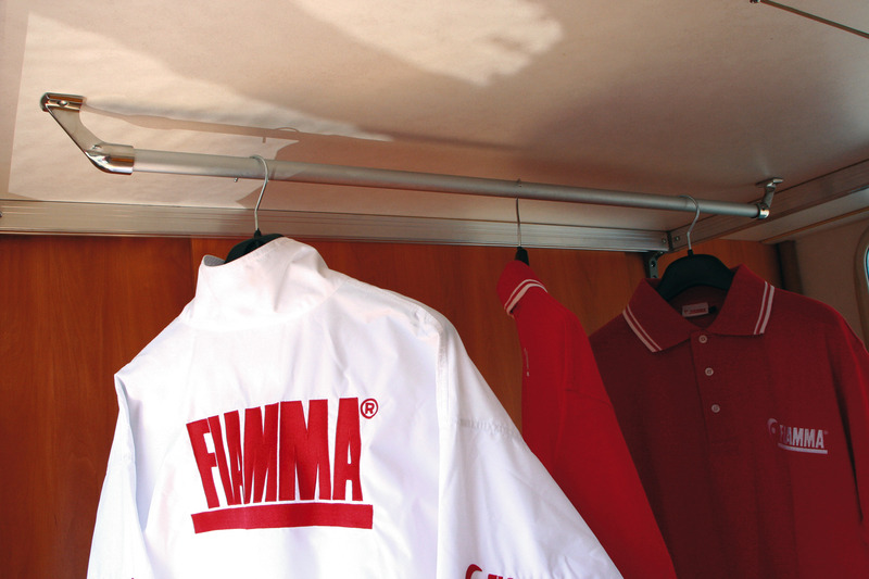 Carry Railclothes rail for rear garage 112 Motorhome Garage Storage