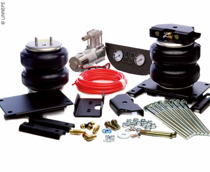 Air spring system with double bellows, Air Lift Maxi Motorhome Air