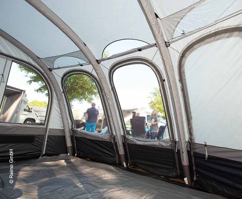 Ensemble complet d'auvents pneumatiques Marina Air 390 pour caravanes