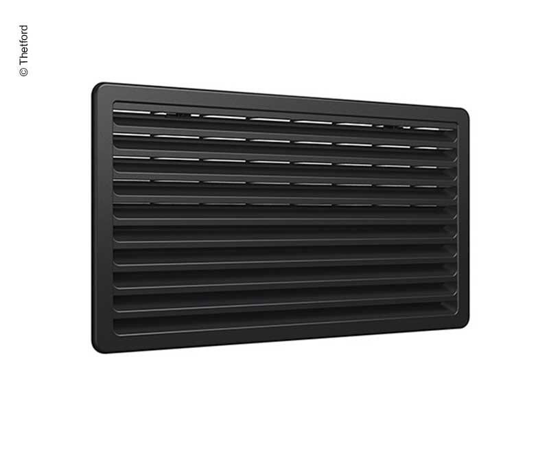 Ventilation grille Thetford Fridge big black 488x248mm Thetford