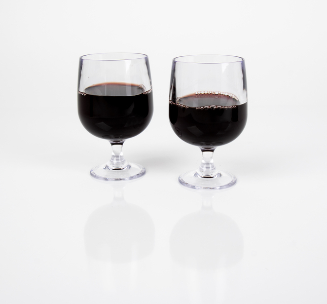 Wine glass PICCOLO 2 pieces, stackable 250ml, Material Tritan