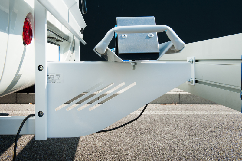 Motorcycle carrier system RIO for 1 scooter/motorcycle Motorhome