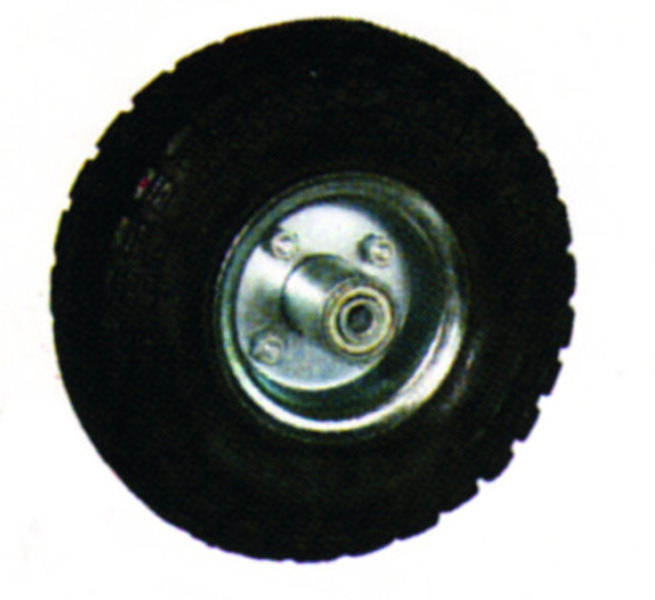 Running wheel 260 x 85 cm, air wheel with steel wheel rim Jockey Wheel, Caravan Jockey Wheel