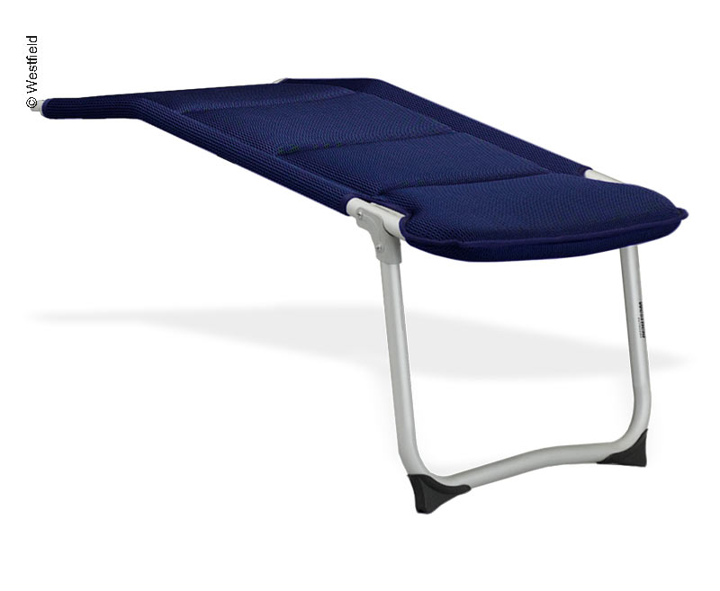 Footrest Camping Chair, CRUISER Westfield, blue Westfield Camping Chairs Camping Chairs