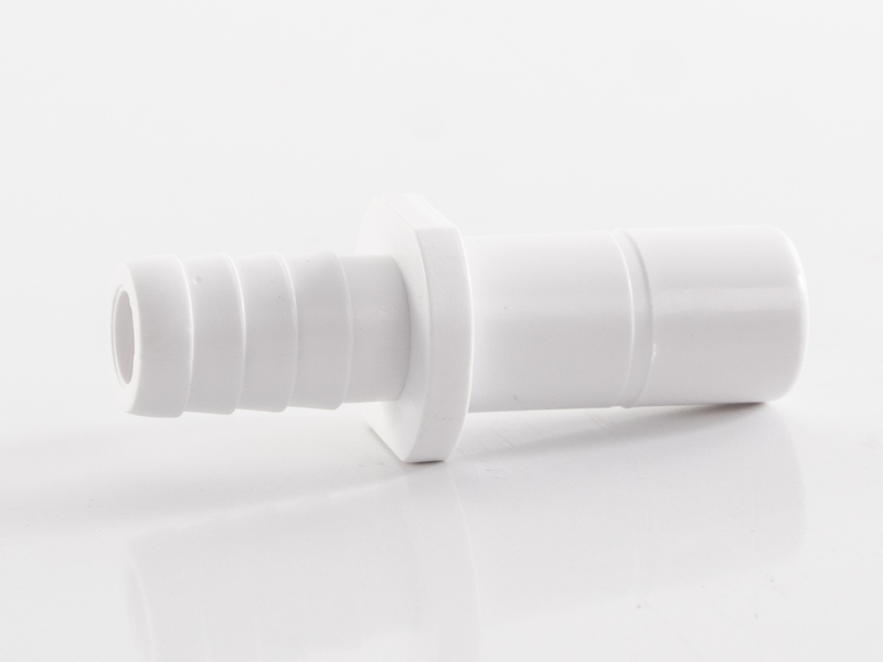 Plug tube adapter straight Water Pipe Systems 12mm & 3/8 inch