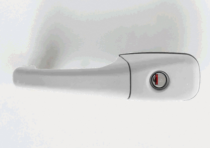 Außengriff CARAVAN rechts Fiat weiß, ohne Zylinder, ohne Schlüssel