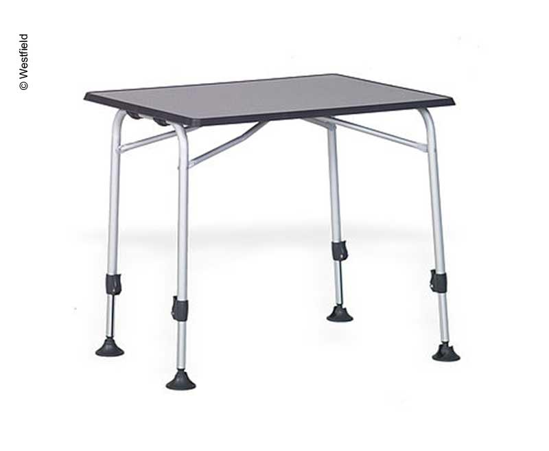 Westfield Camping Table, VIPER, 80x60cm, Aluminium Folding Table