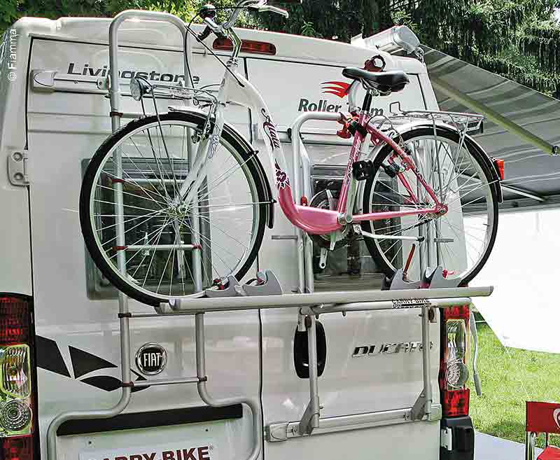 Fiamma Carry Bike Rack Fiat Ducato, Peugeot Boxer, Citroen Relay Post