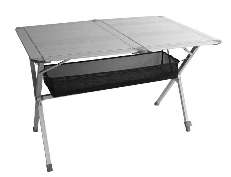 CAMP4 Table de camping enroulable aluminium Titan Space 2 140x80x70cm