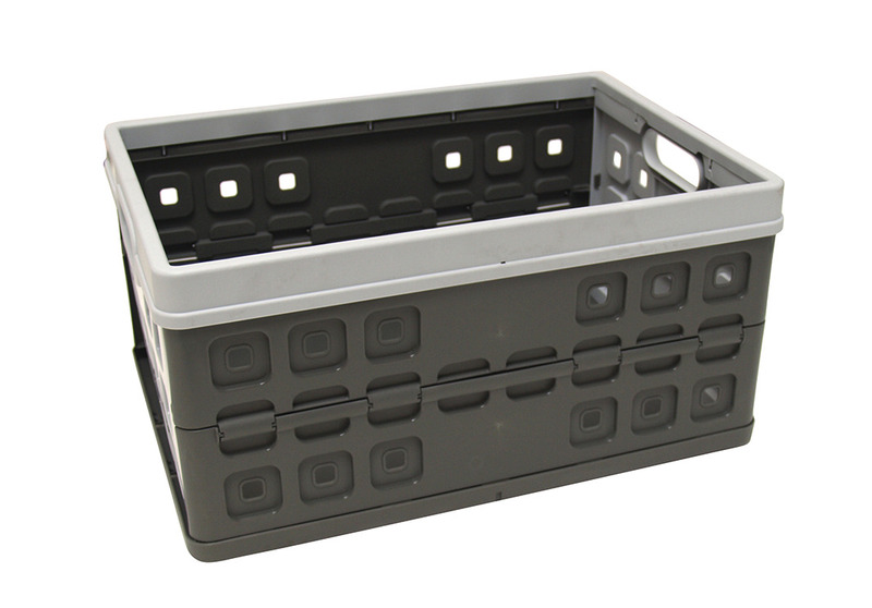 Folding box 46l anthracite Camping Storage Boxes Camping Tableware