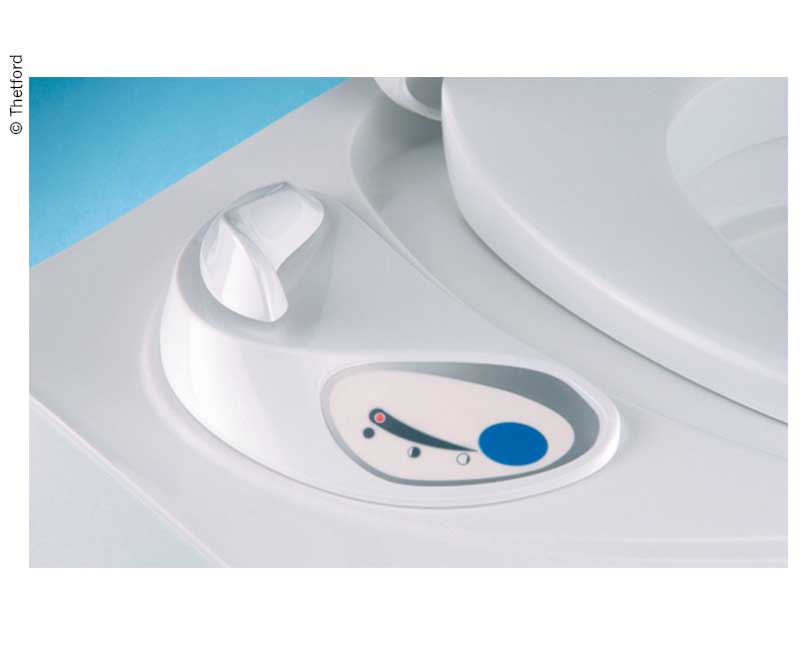Cassette toilet C402X electric, white, right Thetford Toilet
