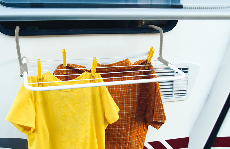 Laundry dryer Gobi with 2,5m linen length Camping Washing Line