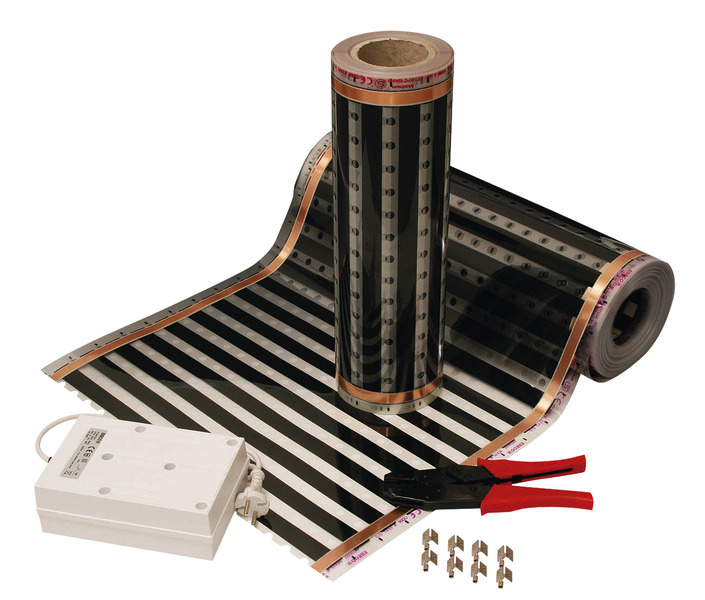 Heating foil 48V for mobile homes and caravans Motorhome Floor