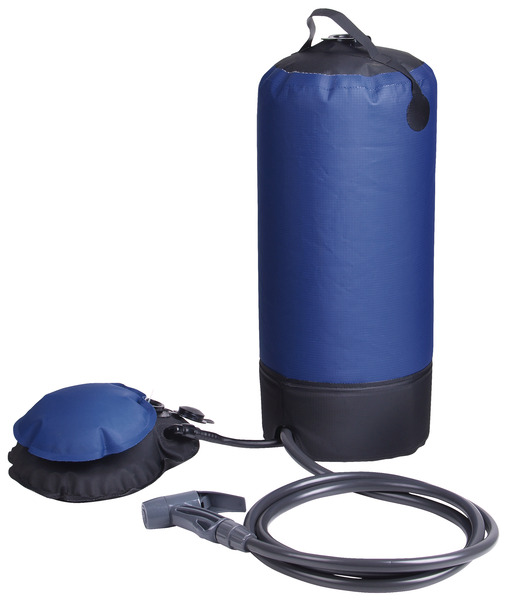 Camping shower with 12l water tank Camping with Dogs, Dog Camping