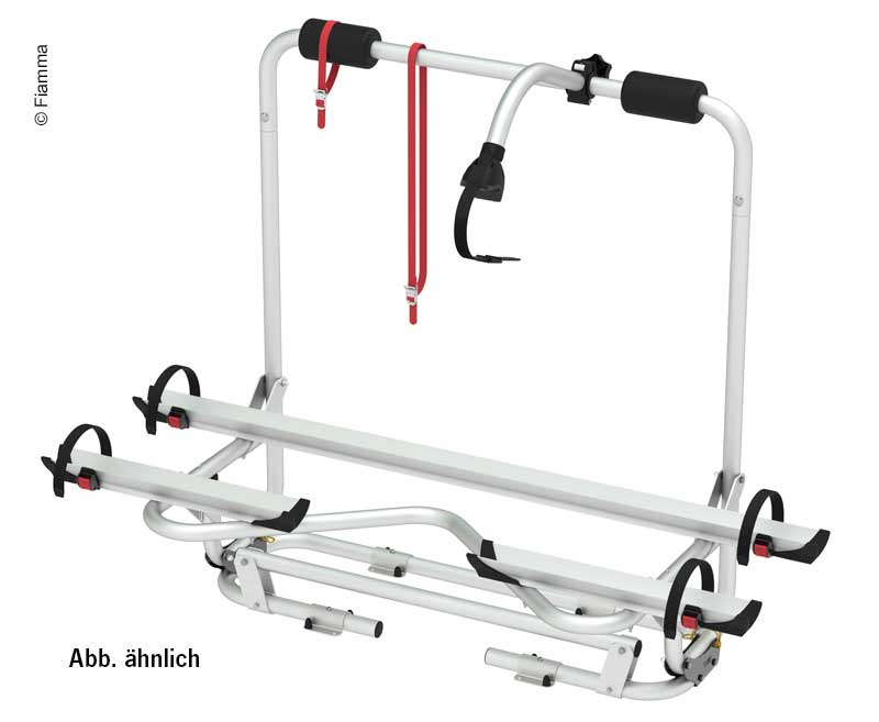 Drawbar carrier XL A Pro 50 kg, for 2 wheels, blue version, max. 3