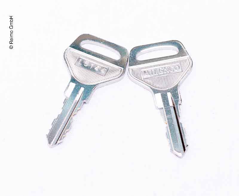 2 spare keys Door Lock Spare Parts for Thule Door Lock Spare Parts