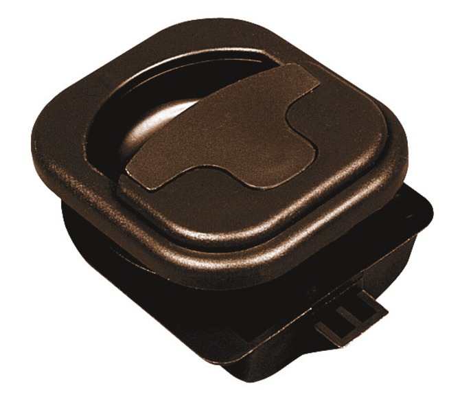 Admission shell arched, brown Handles, Knobs & Locks Motorhome