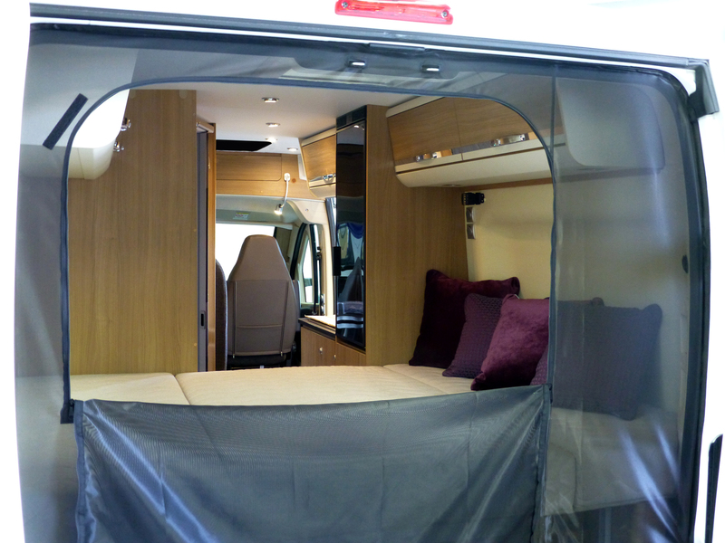 Mosquito net for tailgate Fiat Ducato and identical models Flyscreen
