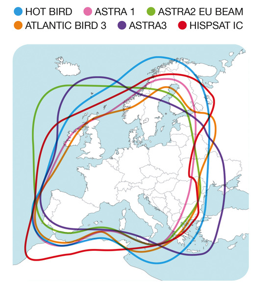 Camping Satellite System Carbest Travelsat 2 Single 80cm with