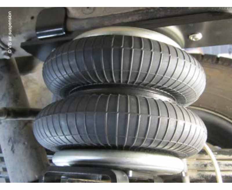 Additional air suspension Ford Transit V363 box 2circuit comfort set Motorhome Air Suspension