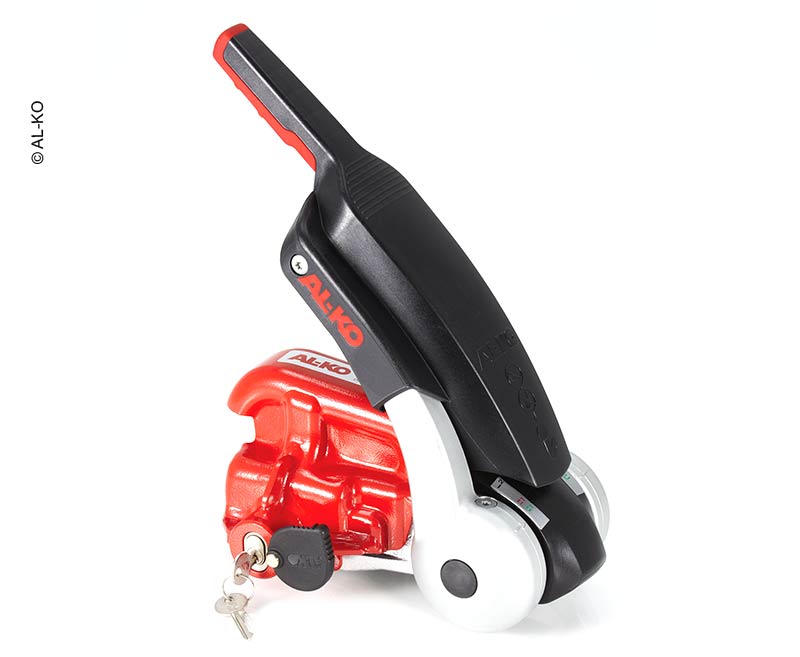 AlkoSafety Plus AKS 1300 red Caravan Hitch Lock & Trailer Hitch Lock