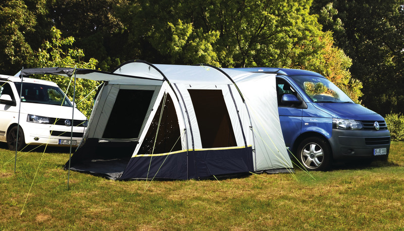 VW Busvorzelt Tour Easy 3 mit einhÃ¤ngbarem Boden Avances para