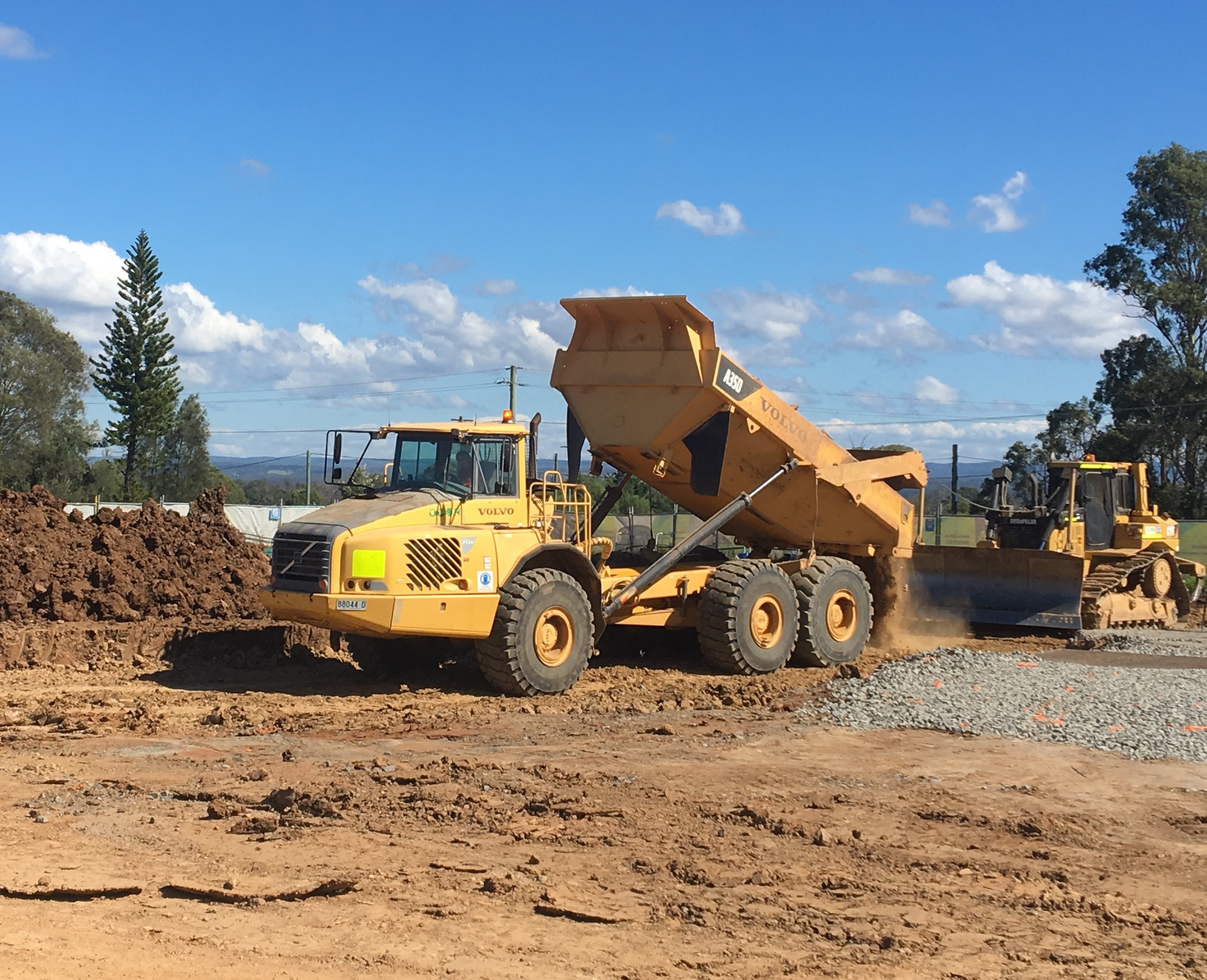 Dump Truck Hire ADT Hire Moxy Hire OCON Services