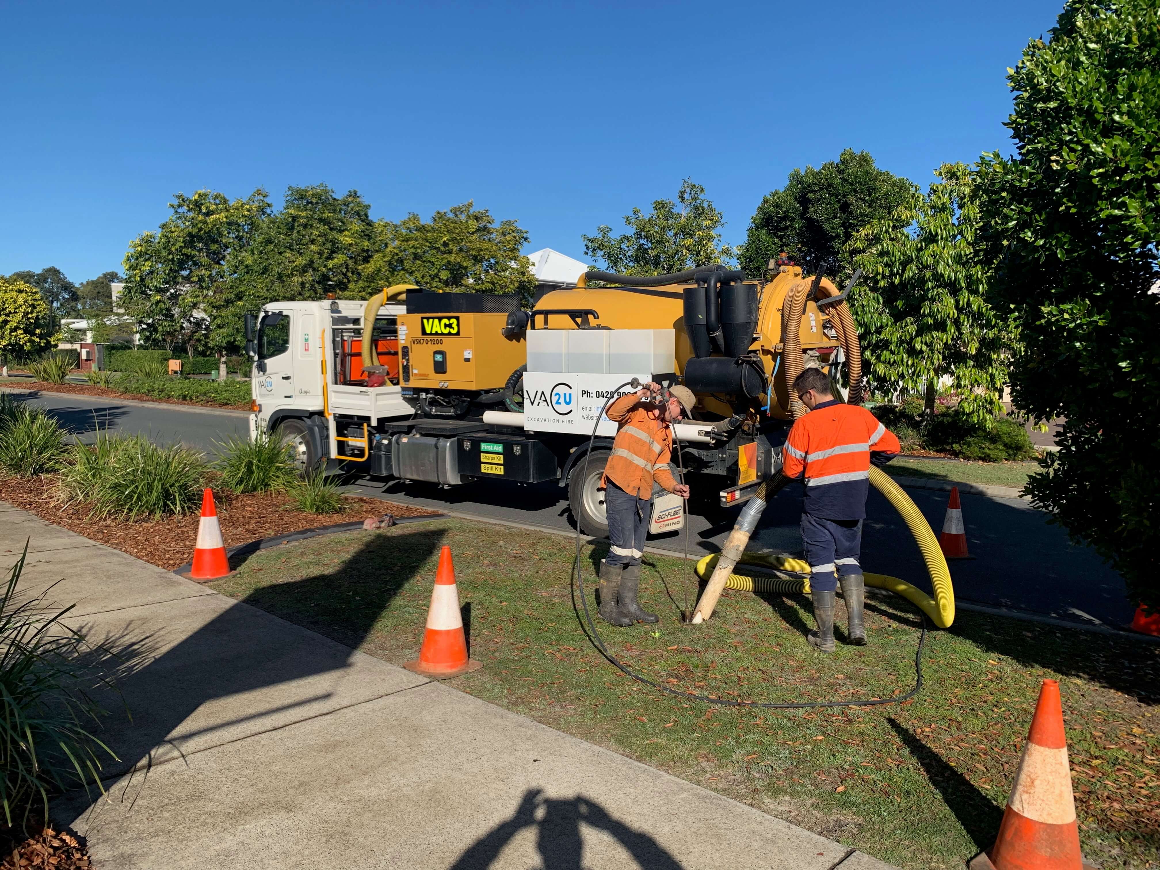 Vacuum Excavation Hire SEQ Vac2U