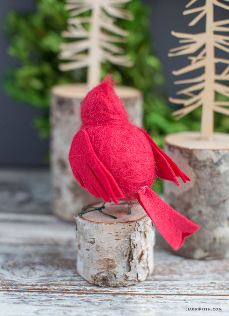 How to Make a NeedleFelted Cardinal Bird Lia Griffith