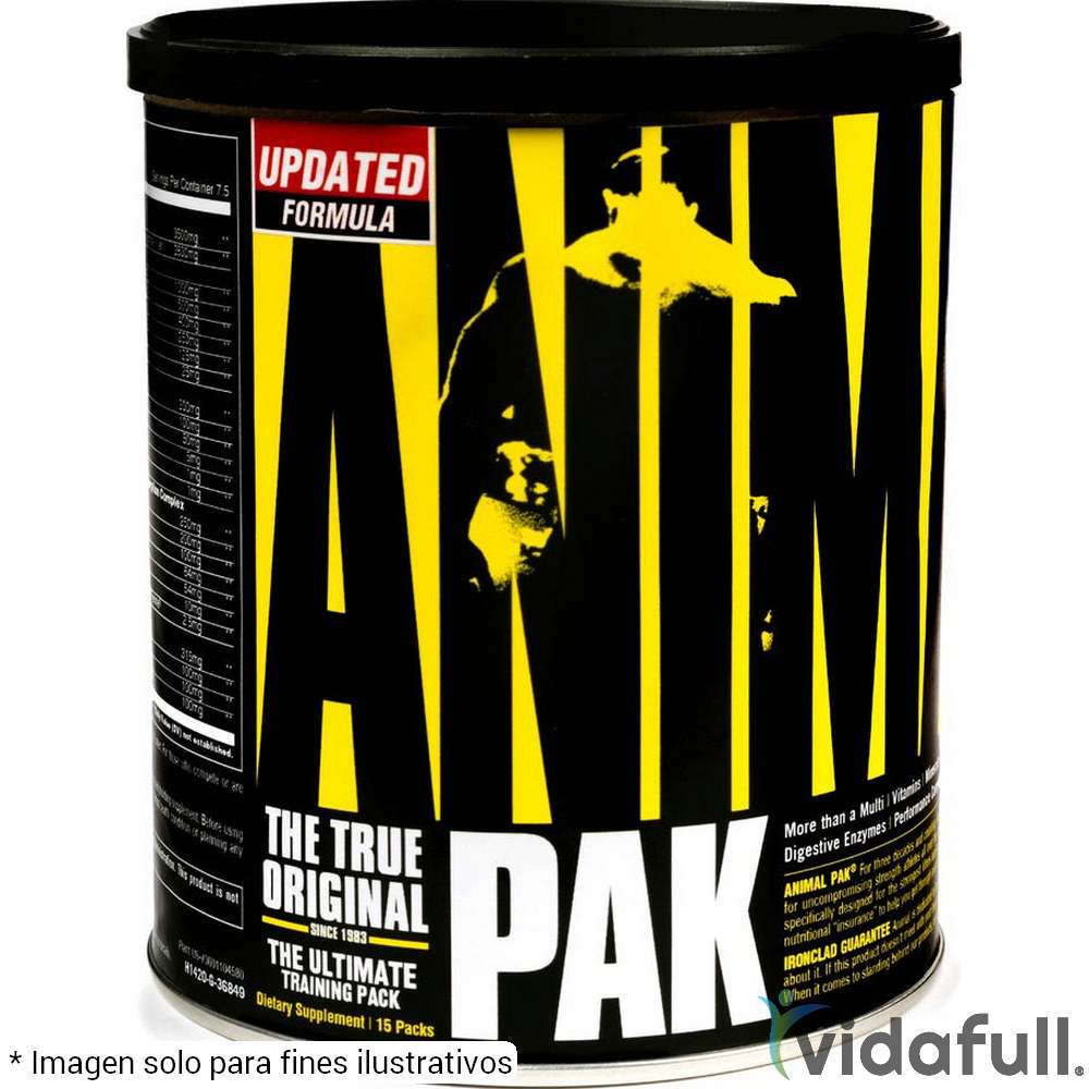 Animal Pak 15 pack Universal Nutrition precio México