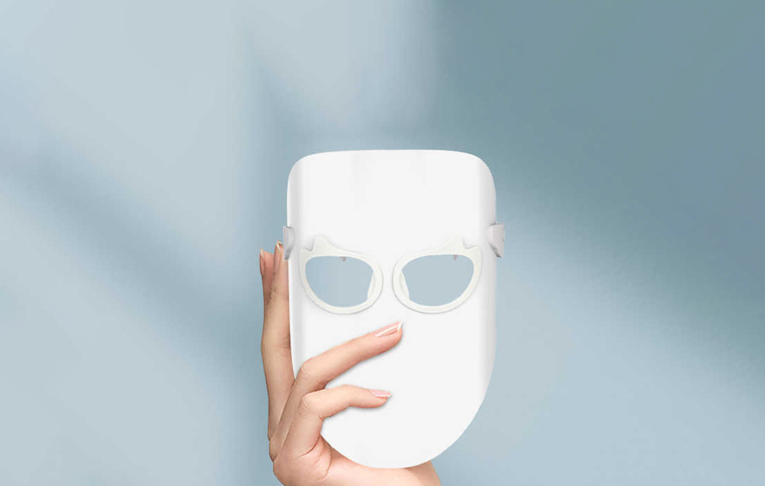 ANLAN Μάσκα Φωτοθεραπείας Προσώπου με LED Αγοράστε online Adaptoras