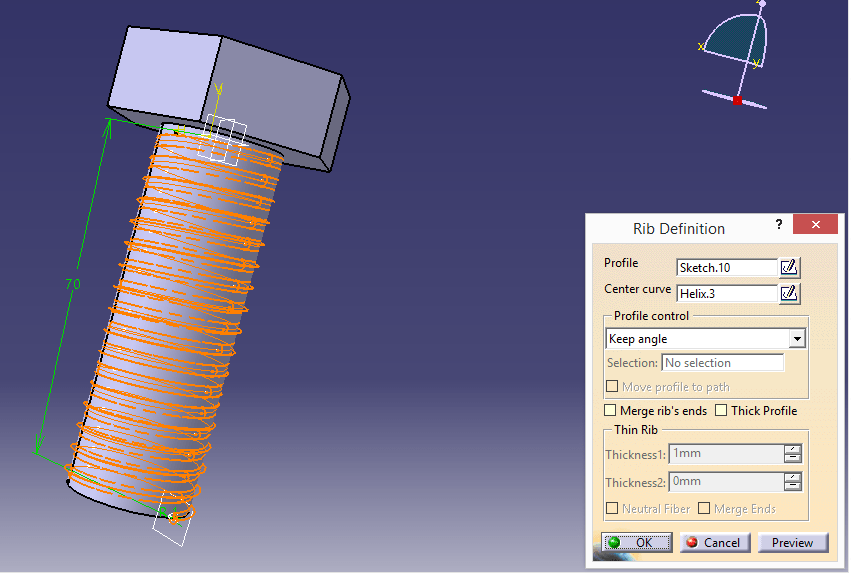 HOW TO DRAW A BOLT? GrabCAD Tutorials