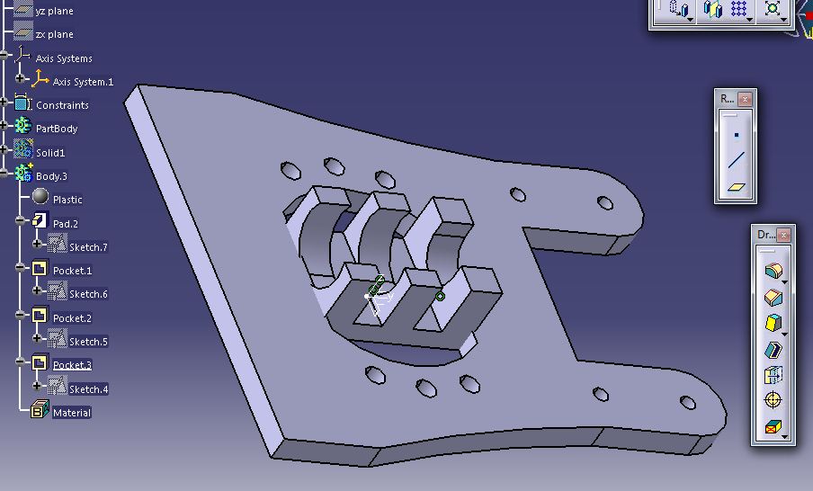 How to move and contrain bodies in catia with axis system GrabCAD