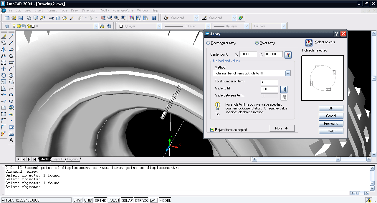 How to design the Tyre and Rim in AutoCAD 2004 ? GrabCAD
