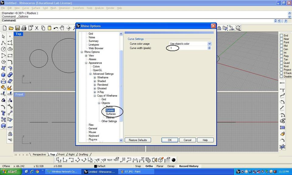 How to Add thickness in a particular Curve using Rhino 4 Rhino Community