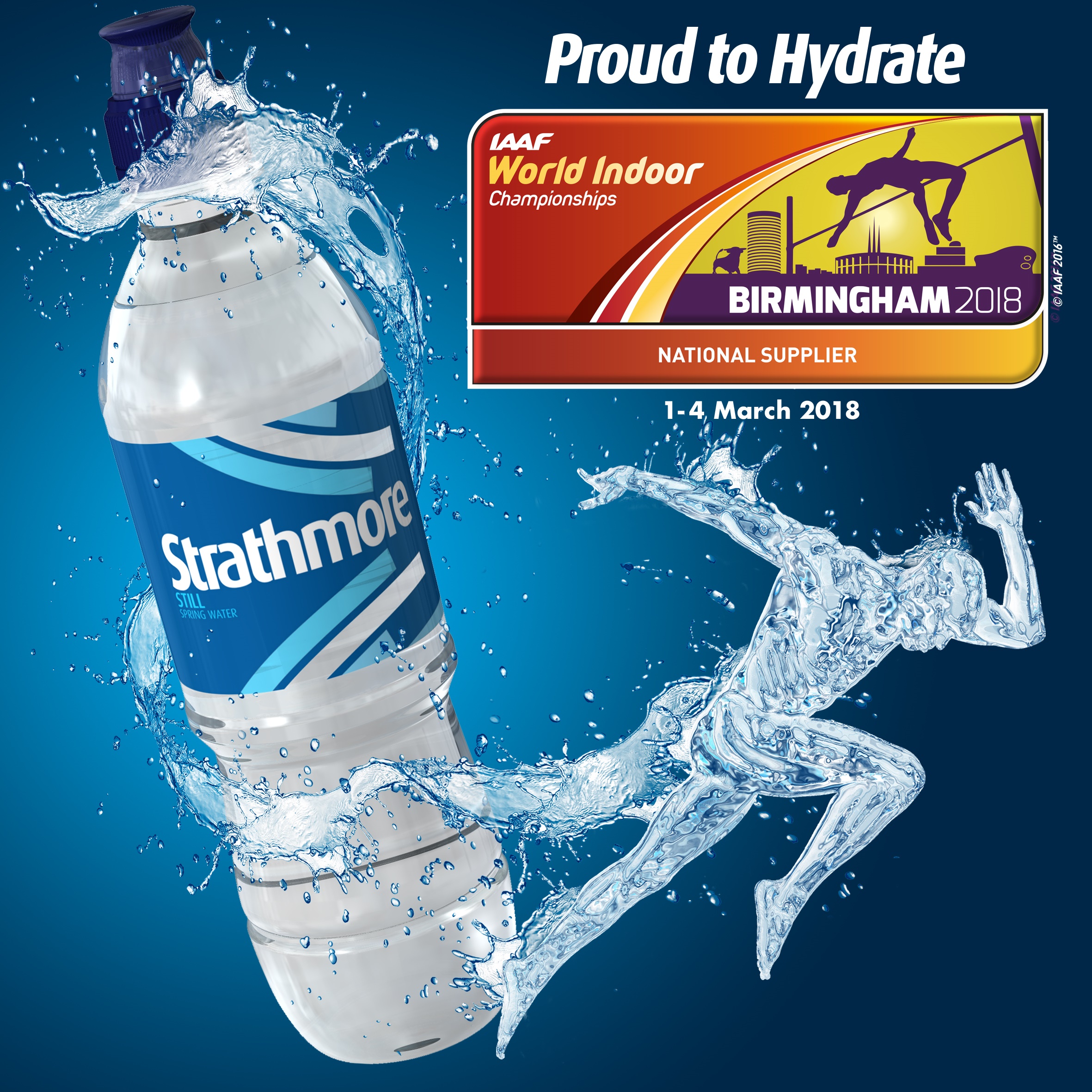Strathmore water to supply 2018 IAAF World Championships