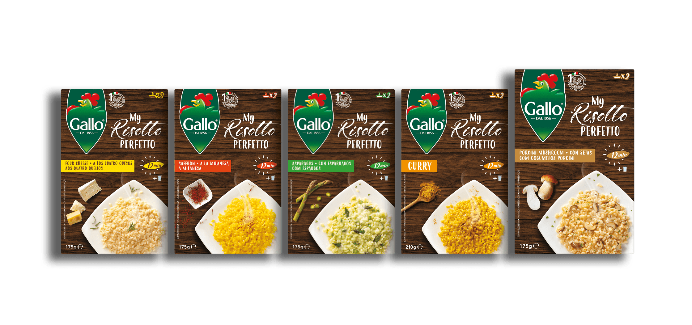 Riso Gallo rebrands risotto range and adds new flavour