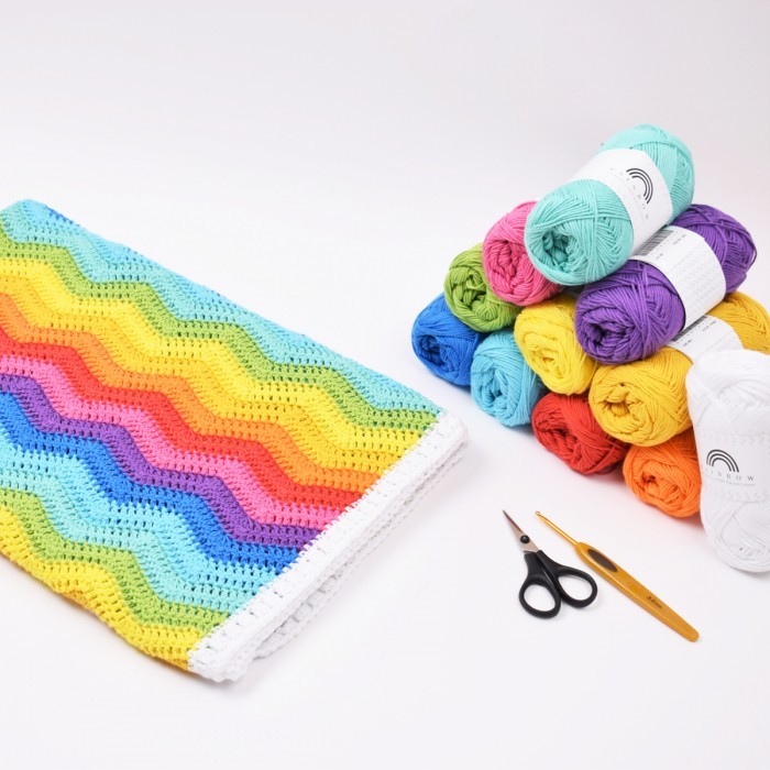 Couverture Bébé Arcenciel Modèles Hobbii.fr