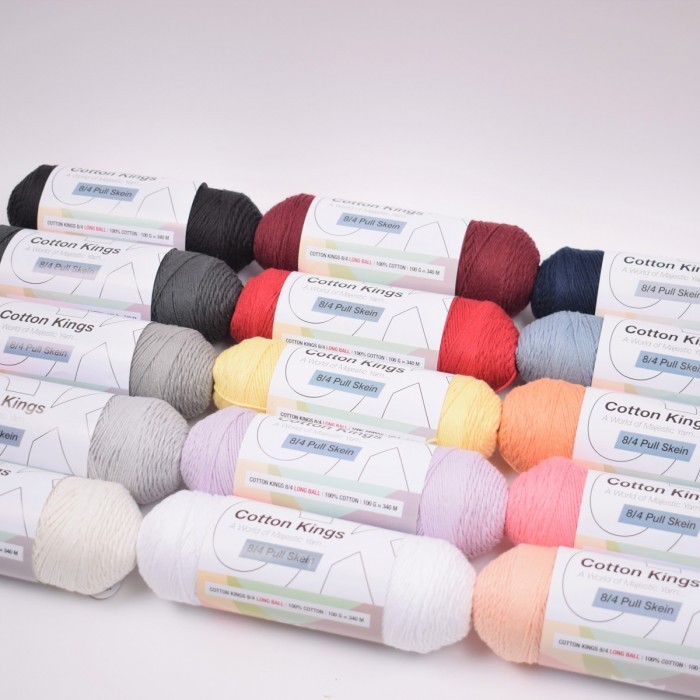 Pull Skein Cotton 100g Yarn Cotton Kings Hobbii.co.uk