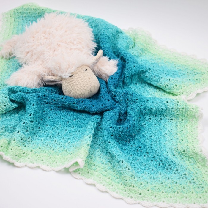 Deluxe Babydecke Anleitungen Hobbii.de