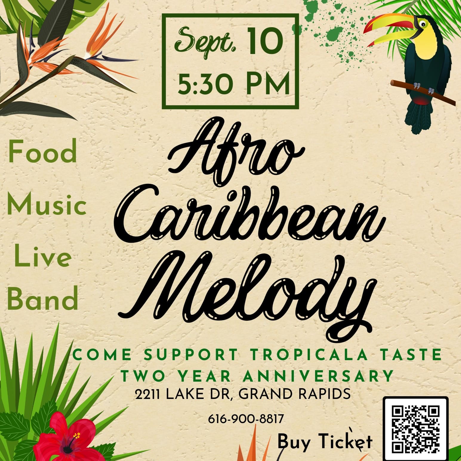 Tropicala Taste Serves Caribbean Food in Kentwood, MI 49508