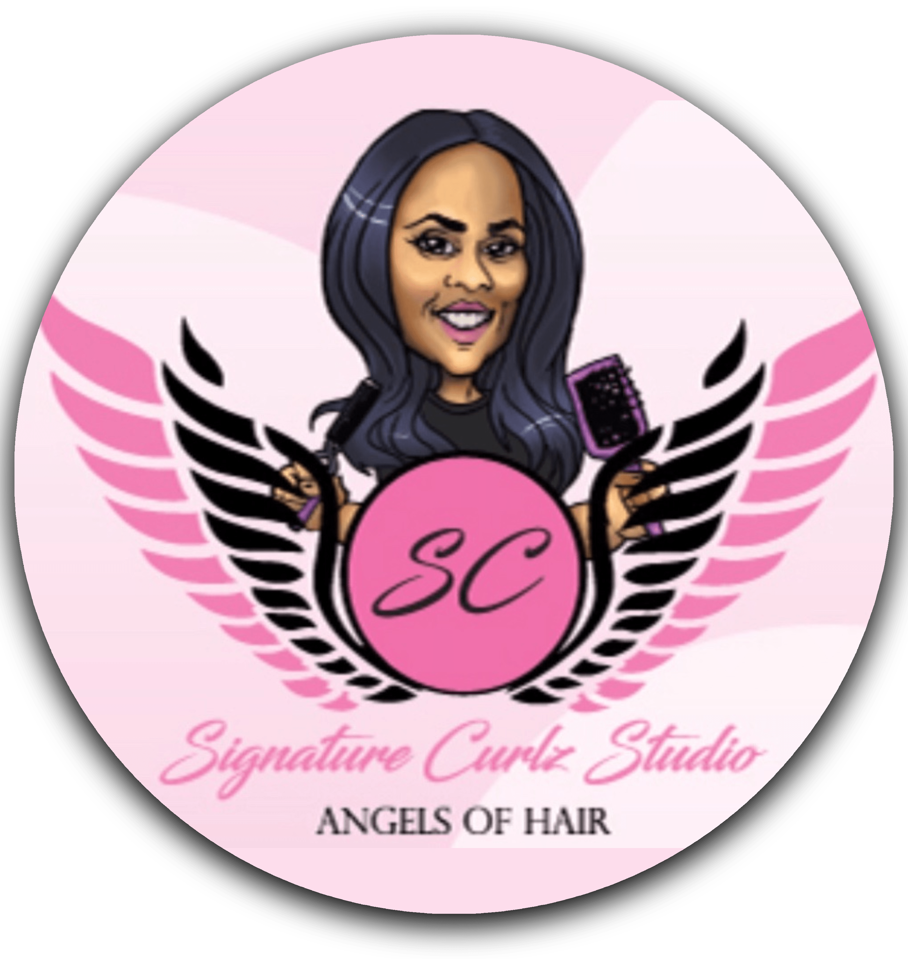 Signature Curlz Studio Angels Of Hair Offers Hair Extension Services in