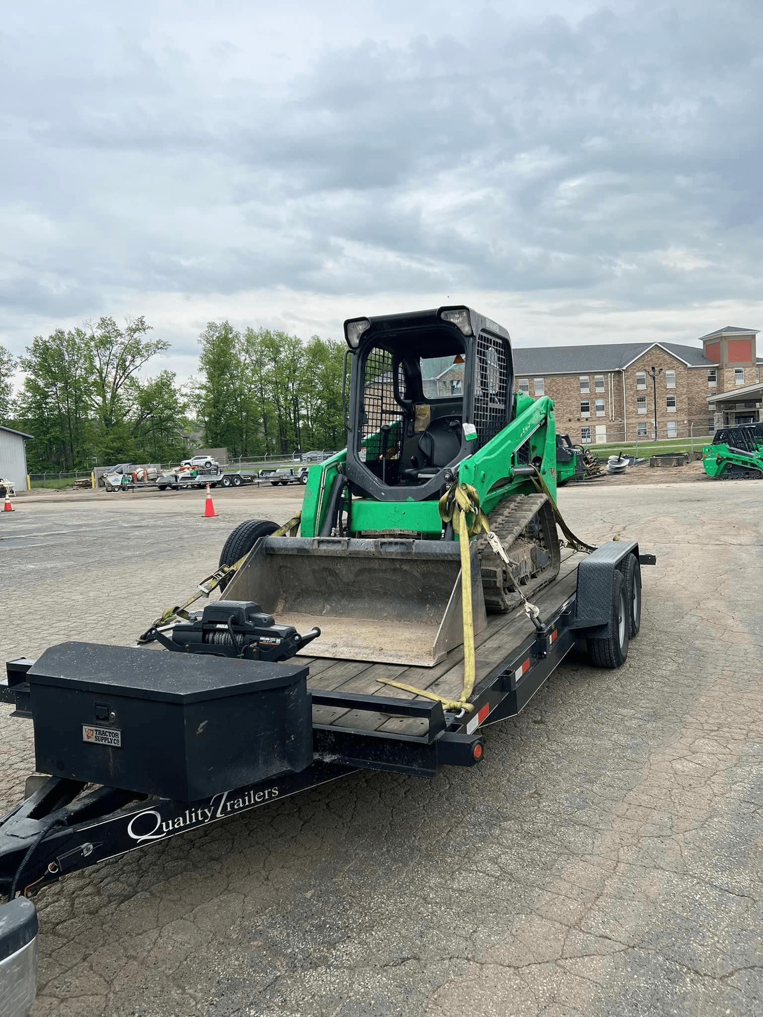 In A Winch Trailer Rentals Offers Construction Equipment Trailer