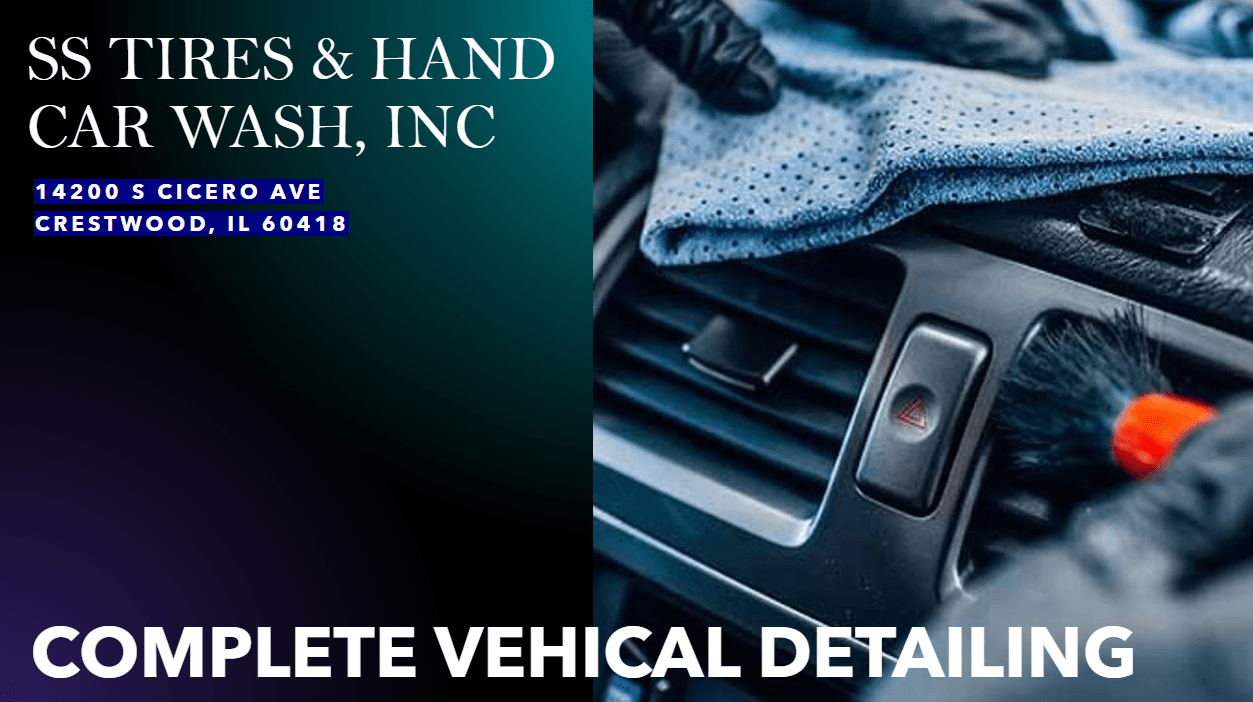 SS TIRES (Used, New) & HAND CAR WASH Does Tire Rotation in Crestwood
