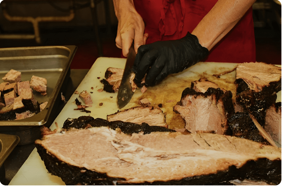 Hatchet House BBQue is a BBQ Restaurant in Graham, TX 76450