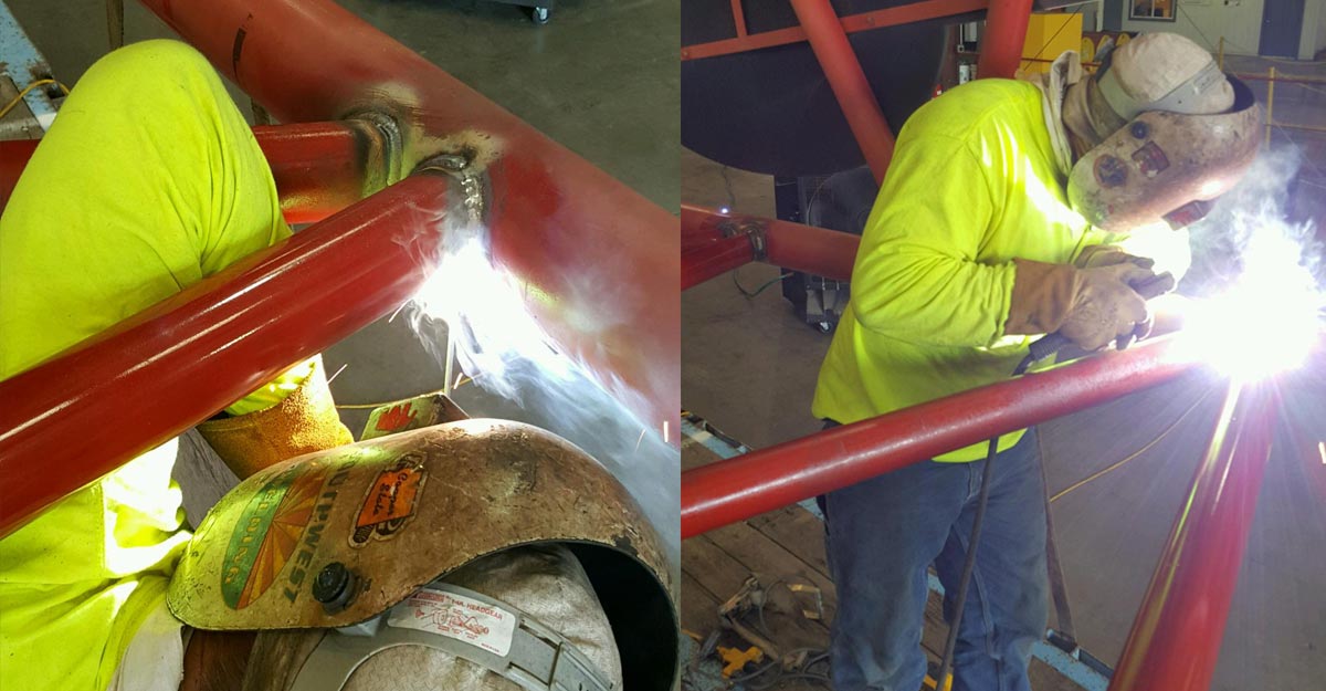 Parker Industrial Welding LLC Offers On Site Welding Services in