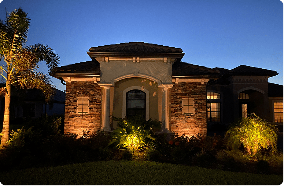 Spectrum Nightscapes Naples is a Landscape Lighting Company in Ave